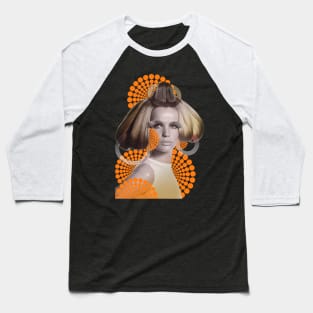 Supermodel Veruschka Baseball T-Shirt